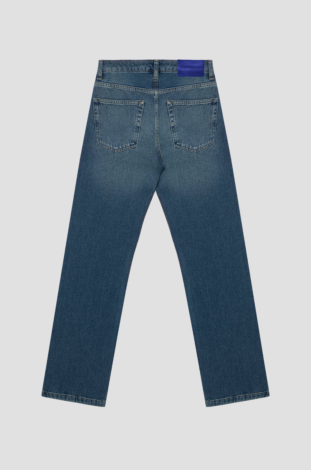 Relaxed Jeans - Medium Blue