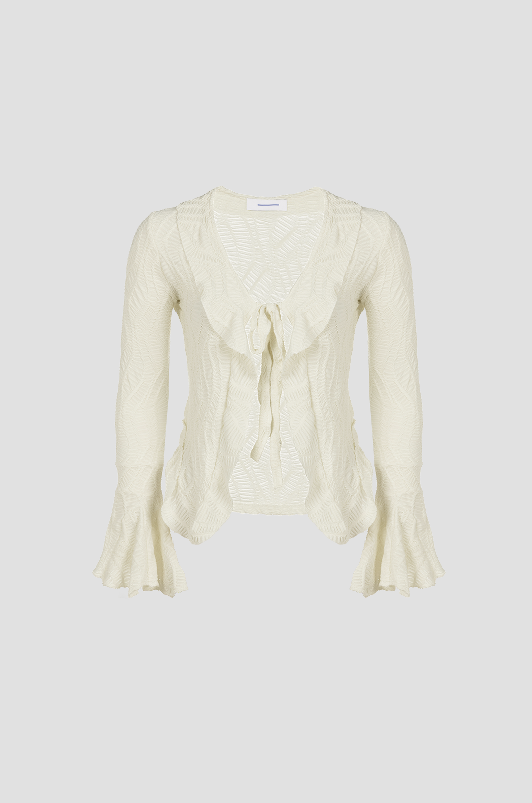 Ruffled Blouse Off-white