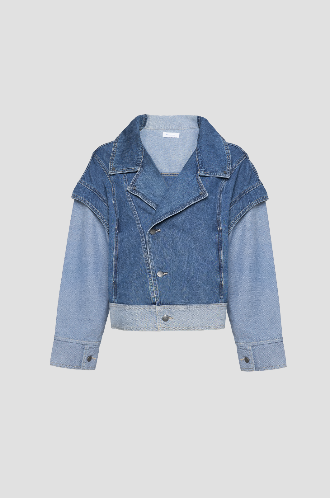 Two-Tone Biker Jacket