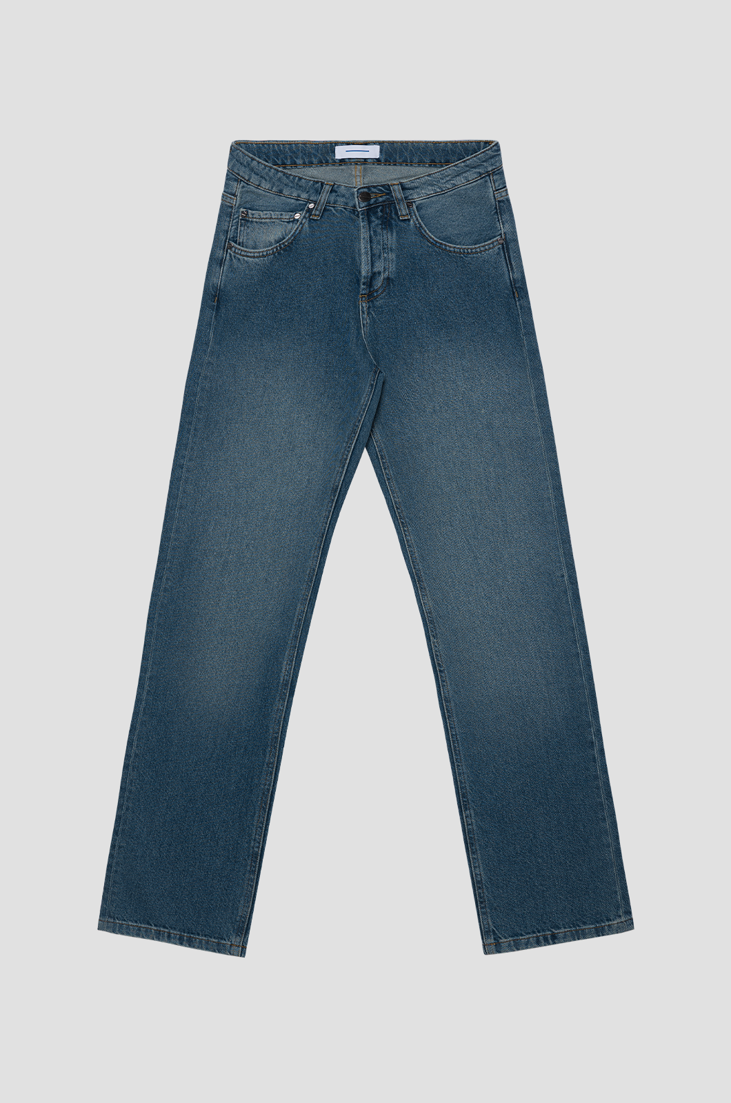 Relaxed Jeans - Medium Blue