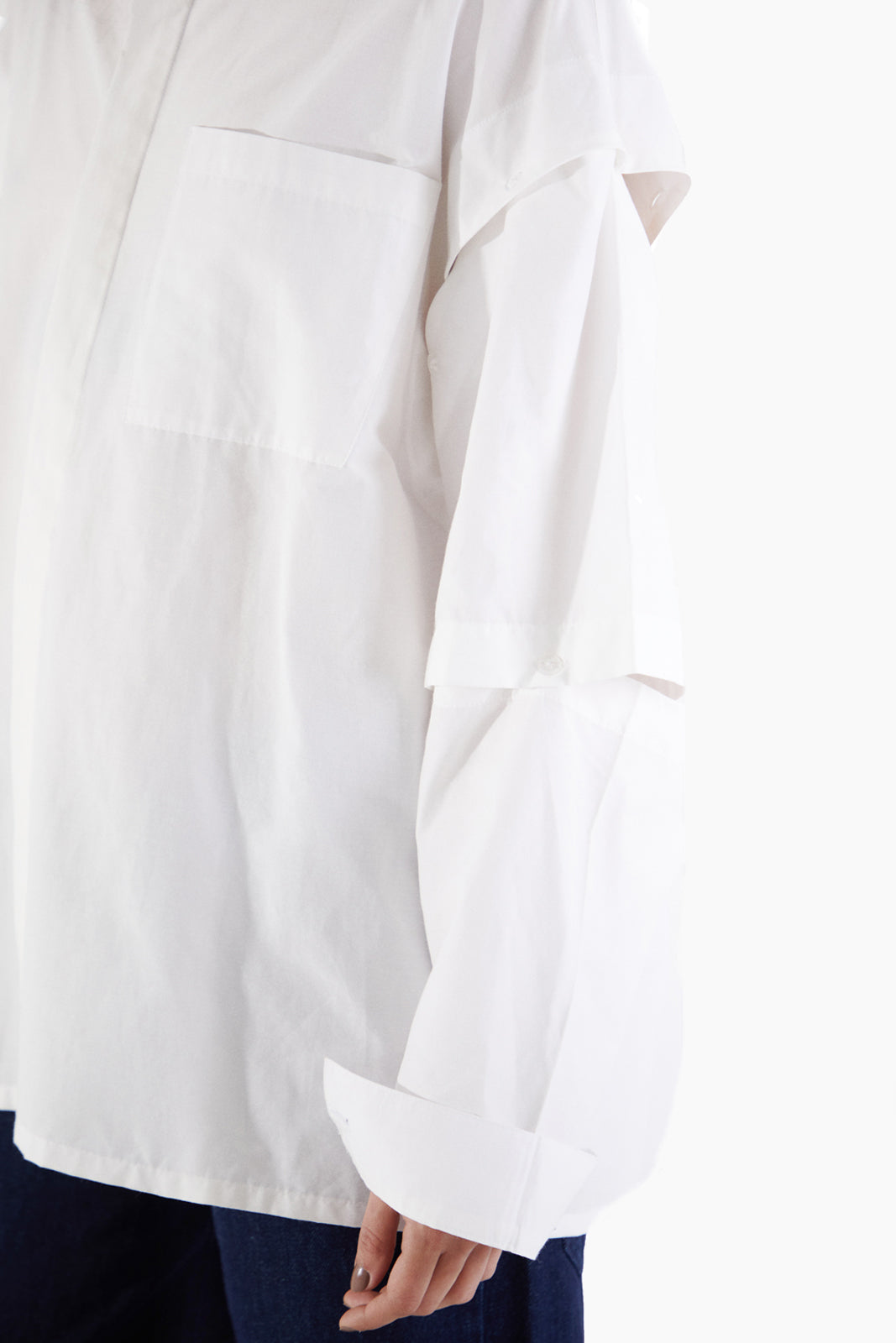 Buttons-Up Shirt White