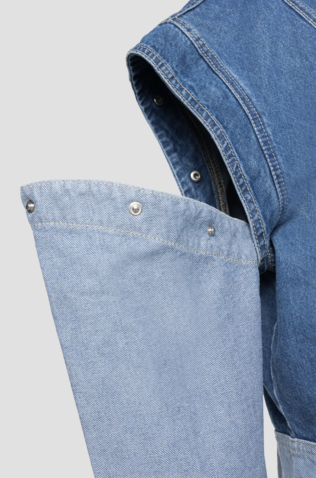 Two-Tone Biker Jacket