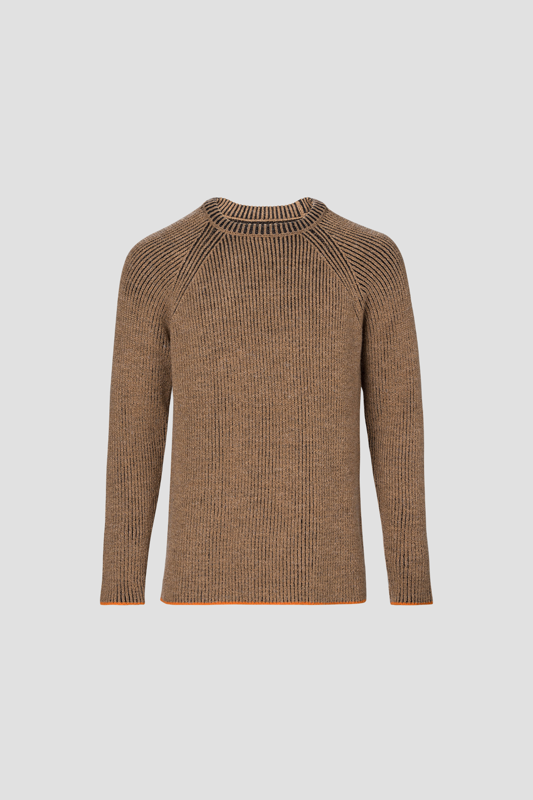 Ribbed Wool Sweater Beige