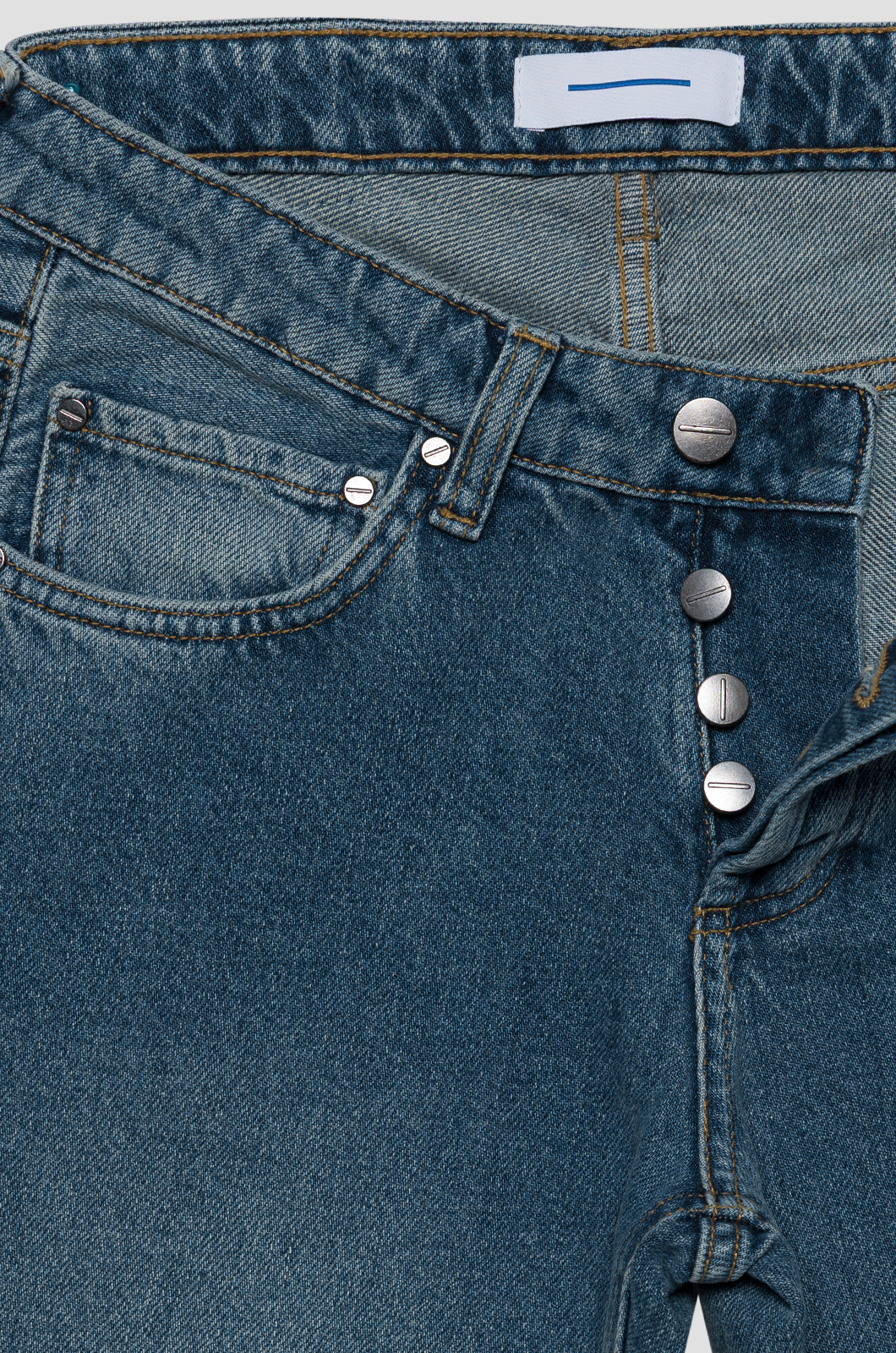 Relaxed Jeans - Medium Blue