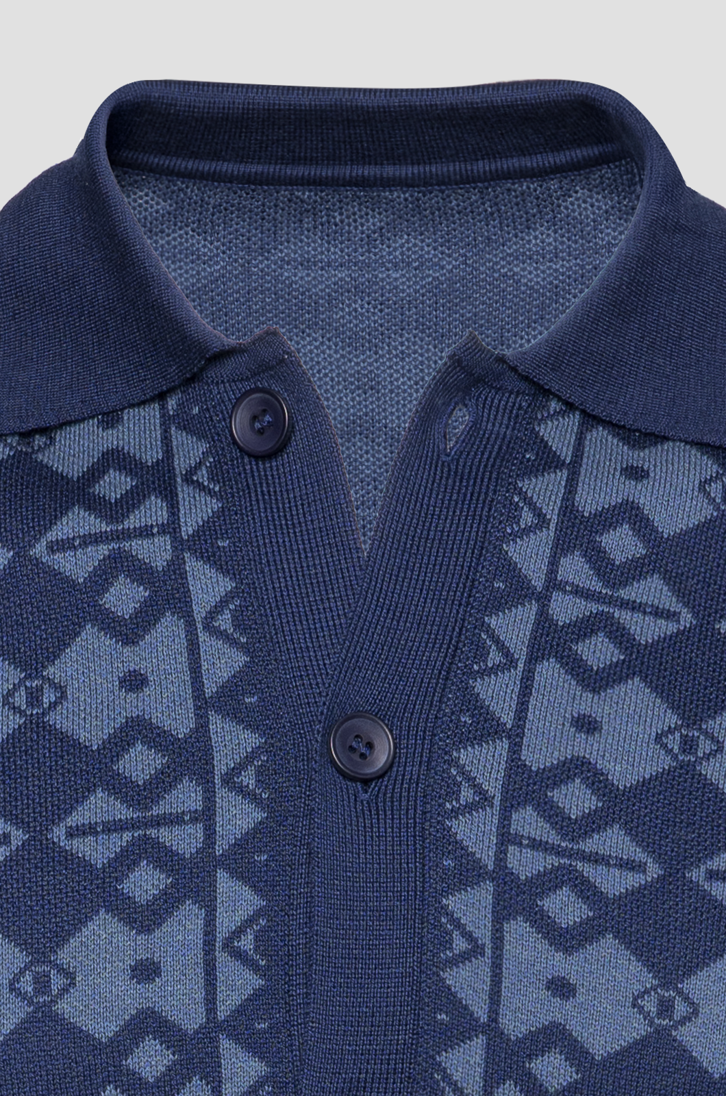 Button Down Polo Cardigan