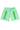 Walk All Over You Sprayed Shorts Green