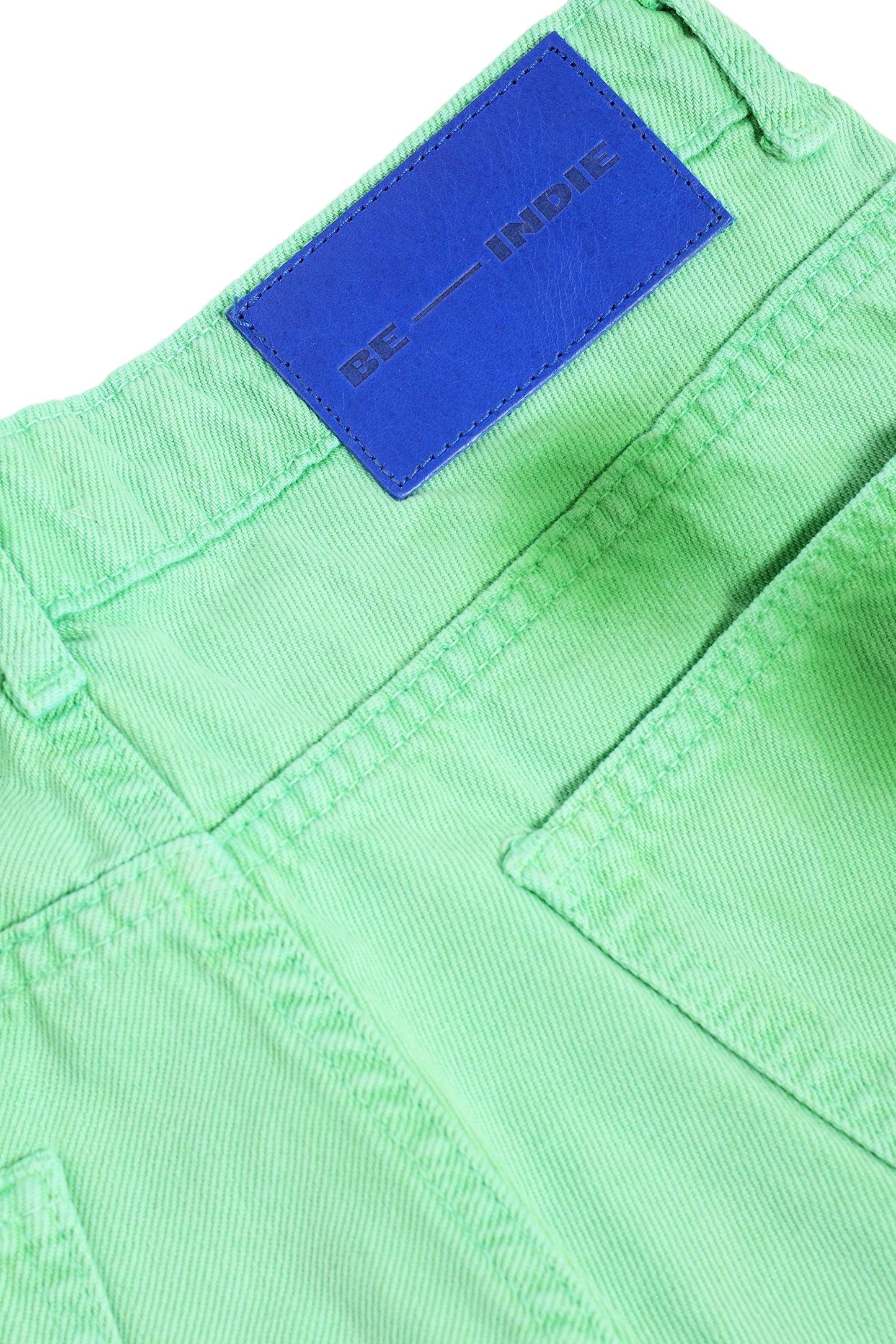 Walk All Over You Sprayed Shorts Green