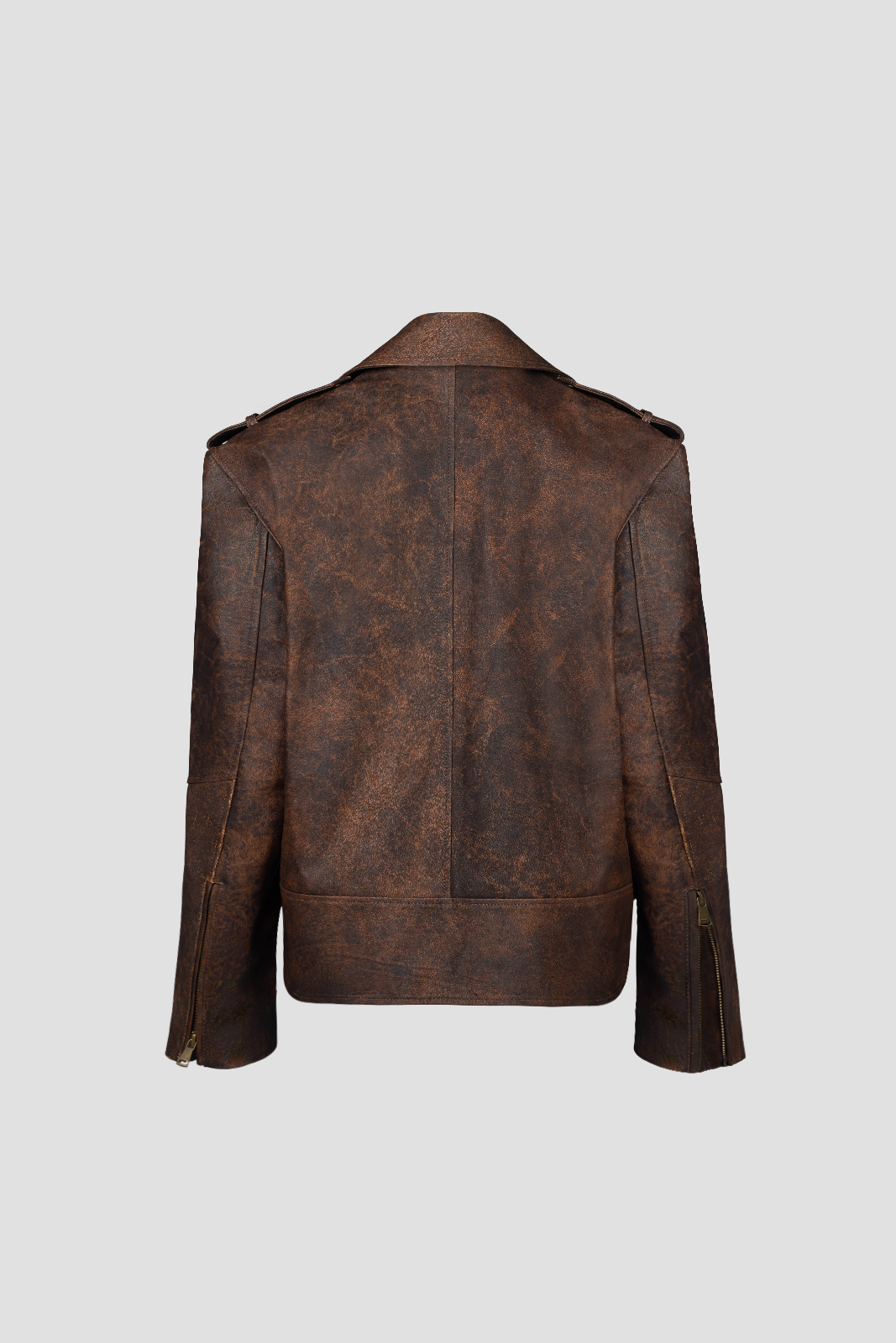 Leather Jacket Brown