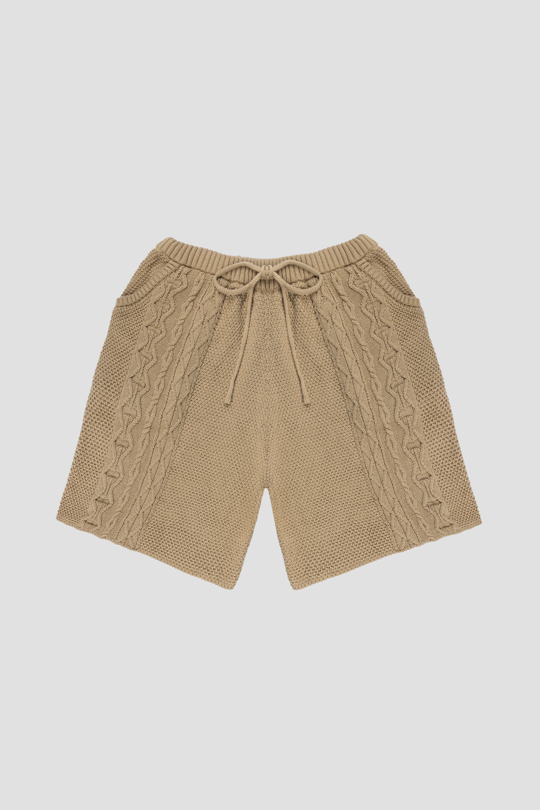 Knit Shorts Khaki