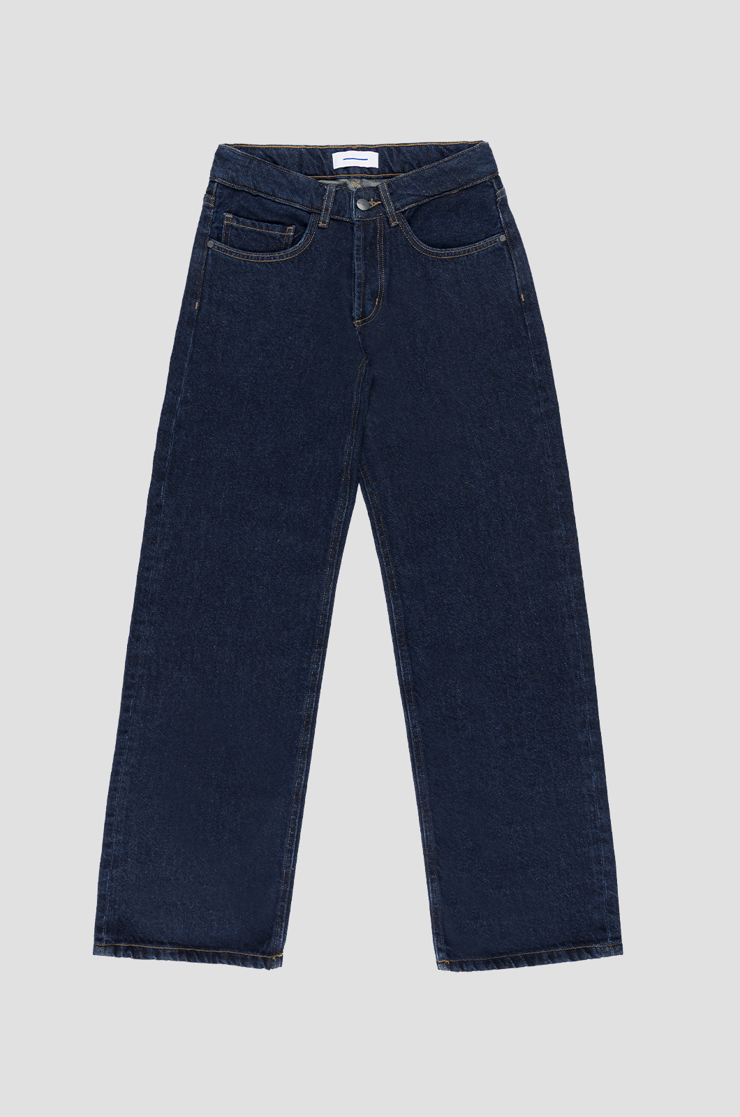 Straight Leg Jeans - Midnight Blue
