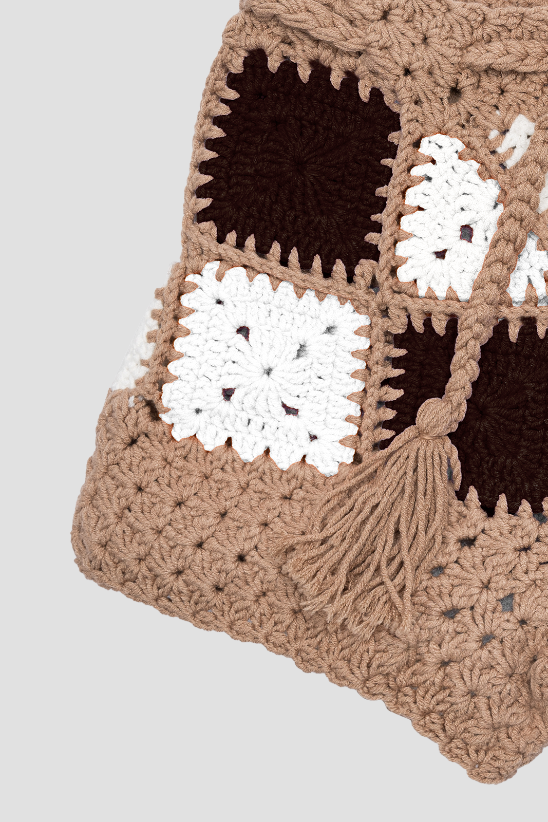 Crochet Shorts Brown