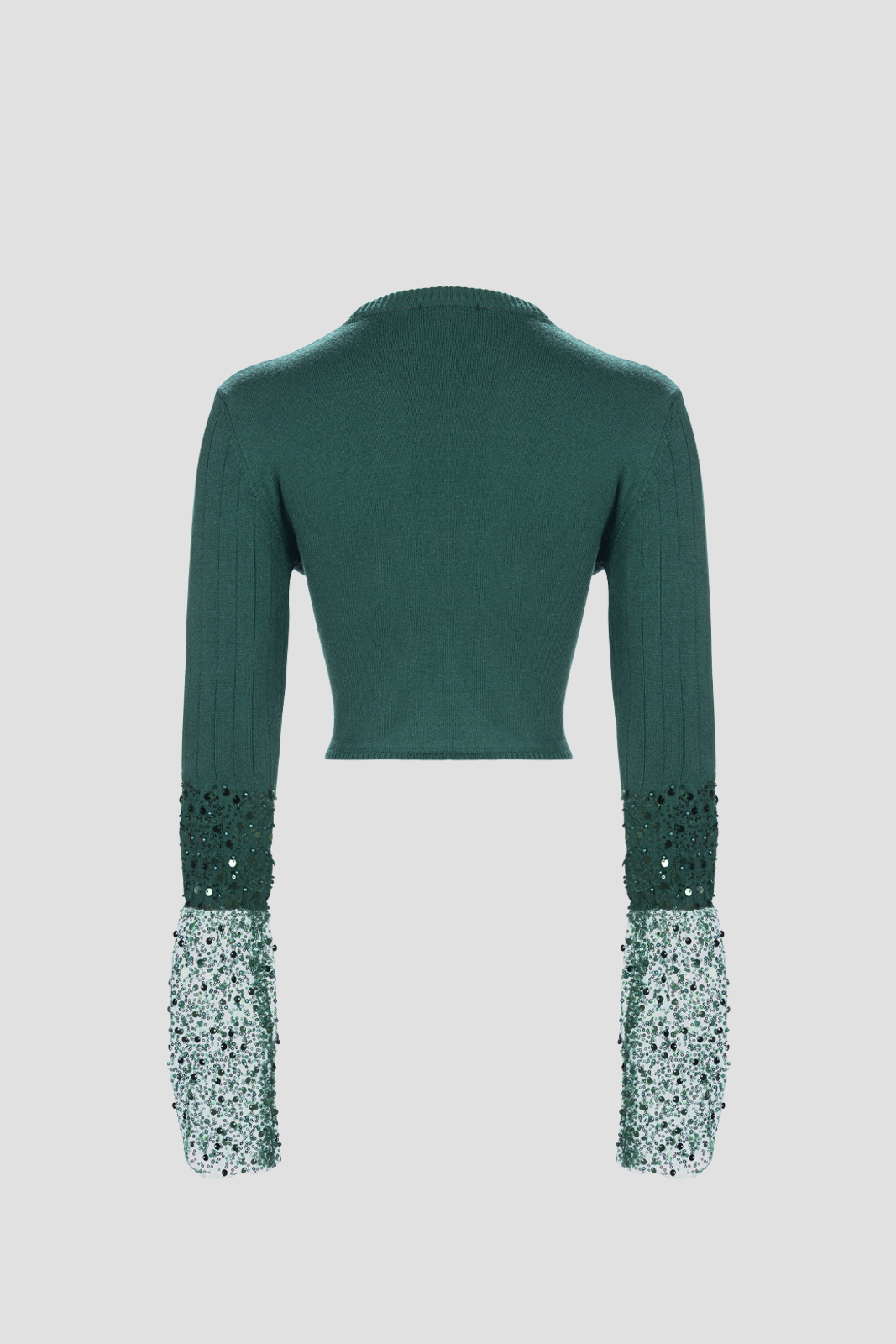 All that Glitters Knit Green