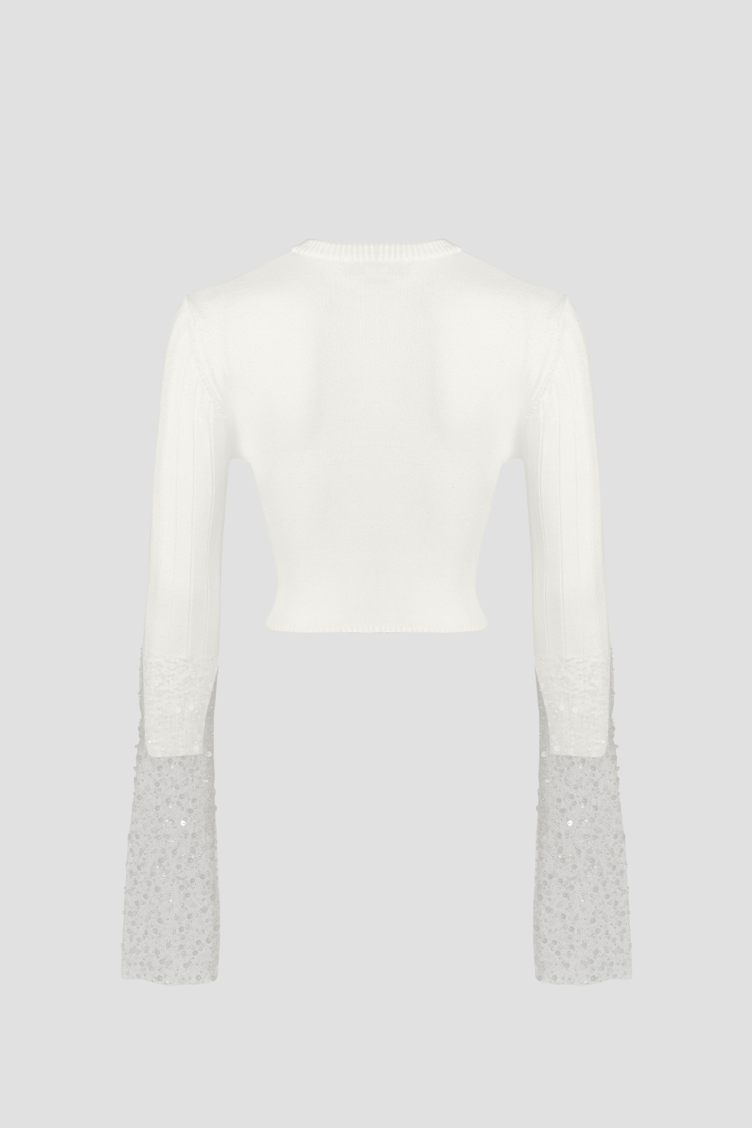 All that Glitters Knit White