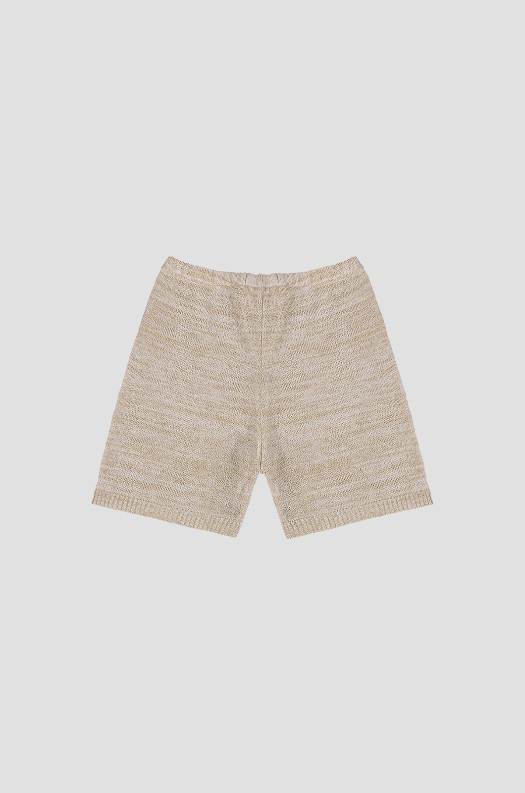 Lurex Shorts Beige