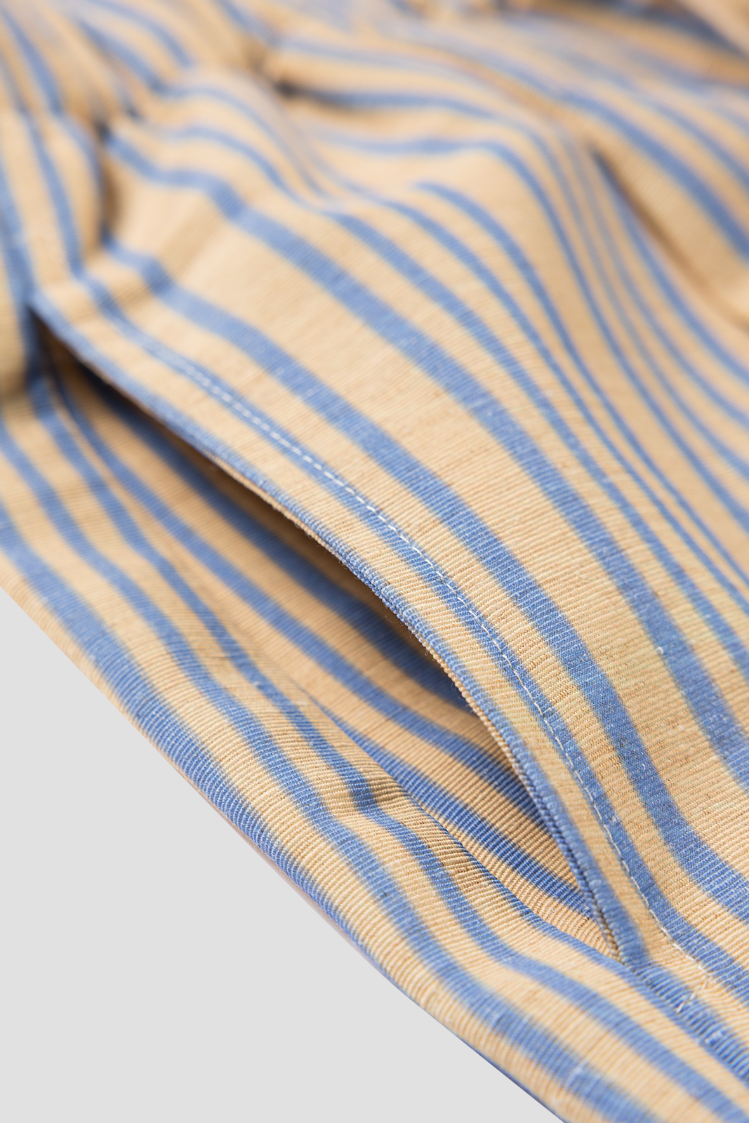 Tableware Pants Yellow & Blue Print