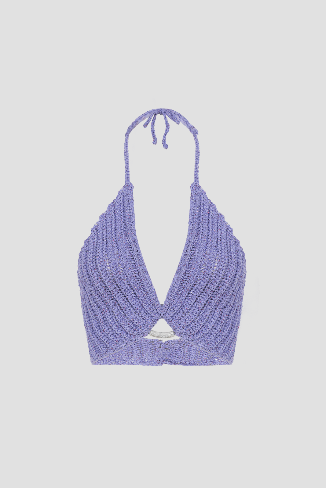 Crochet Bralette Purple