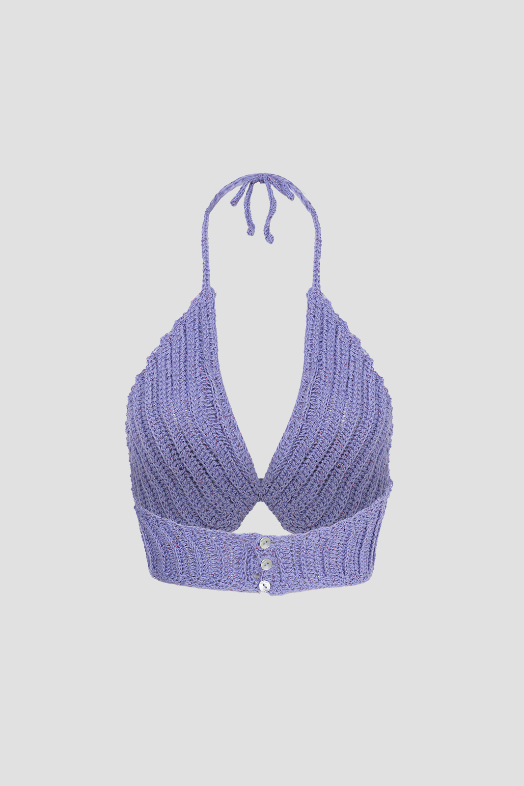 Crochet Bralette Purple