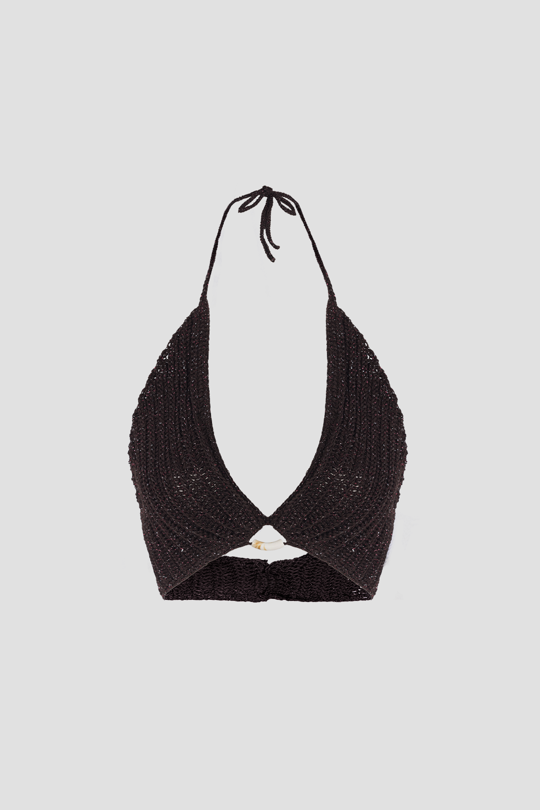 Crochet Bralette Brown