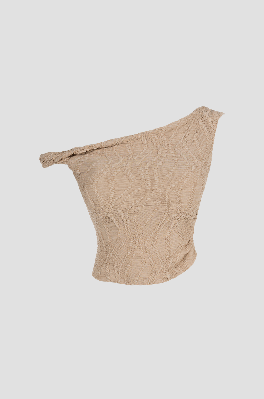 Waves Top Beige