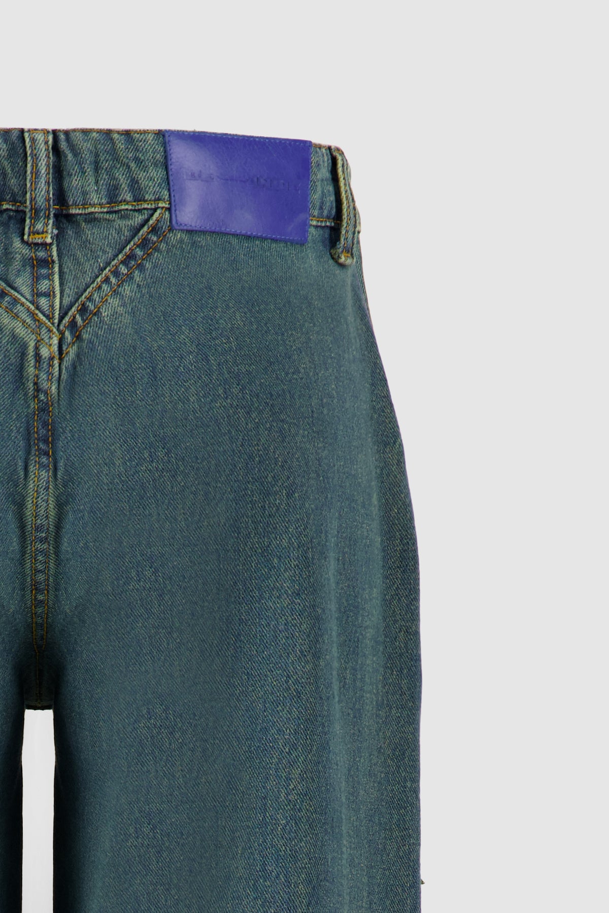 Beaded Destiny Jeans -Dirty Indigo