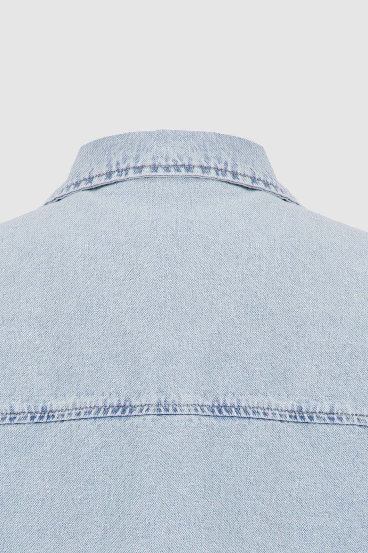 Rolled Up Shirt -Sky Blue
