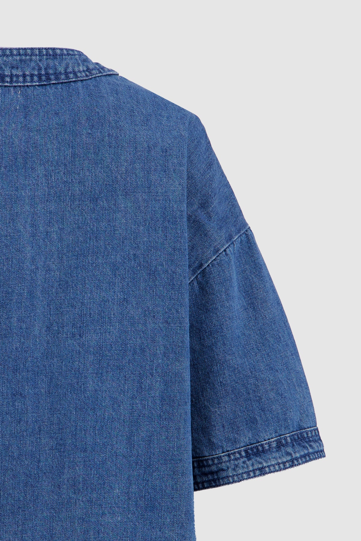 Baseball Shirt -Medium Stone Blue