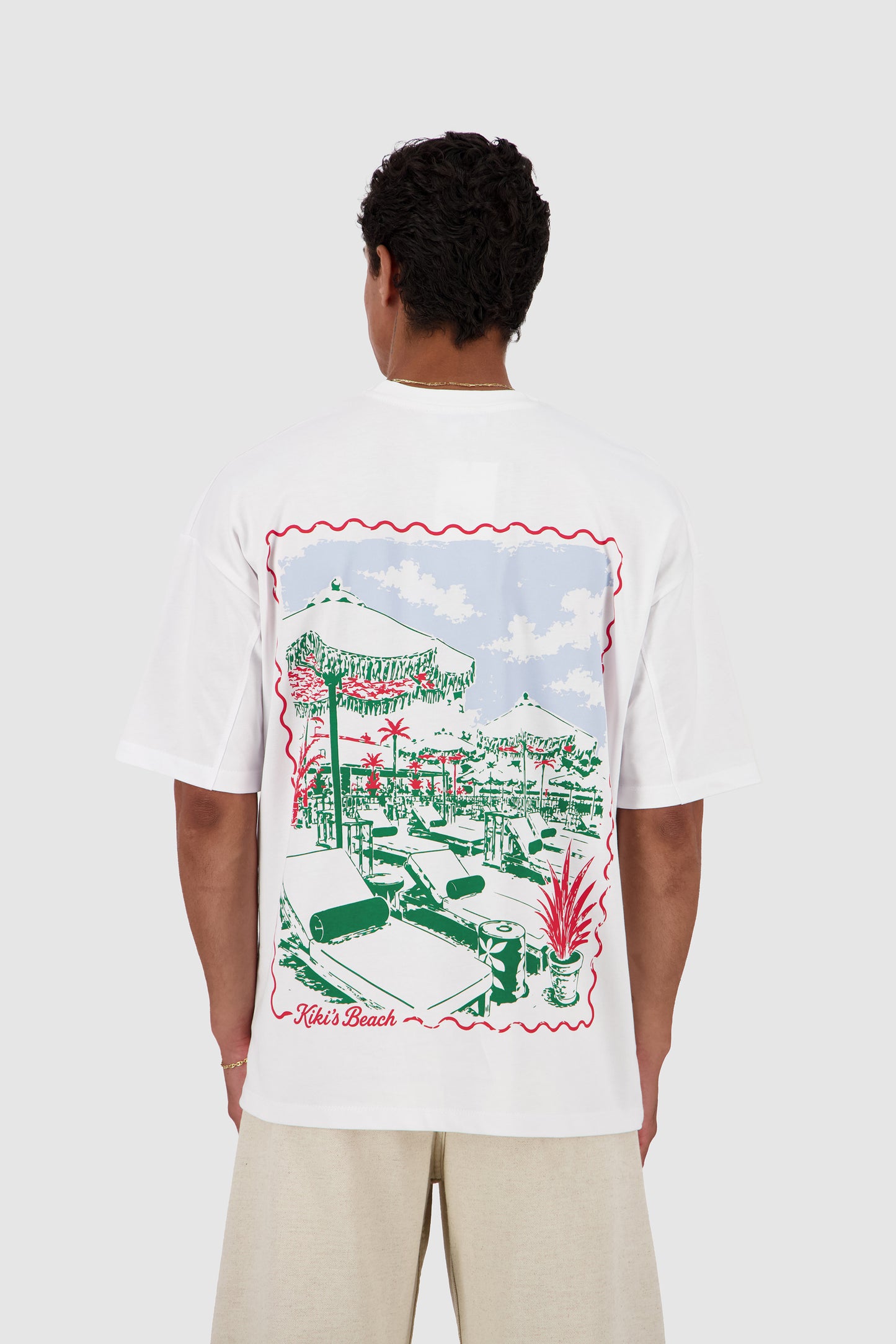 Chasing The Sun Tee -White