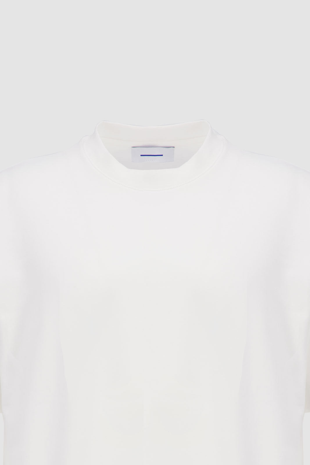 Off Duty Boxer Tee -WhitexBlue Pinstripes