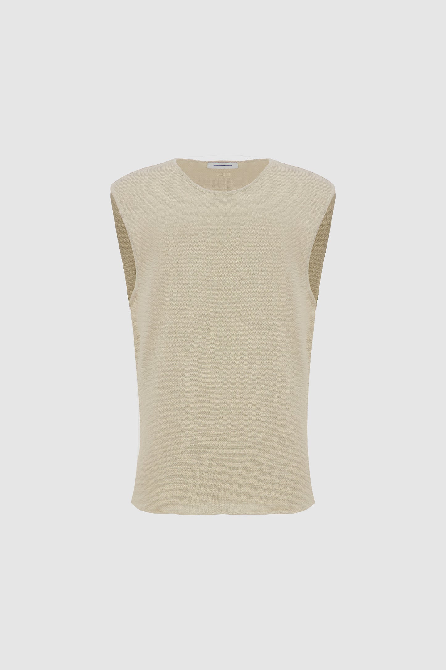 Knit Tank -Beige