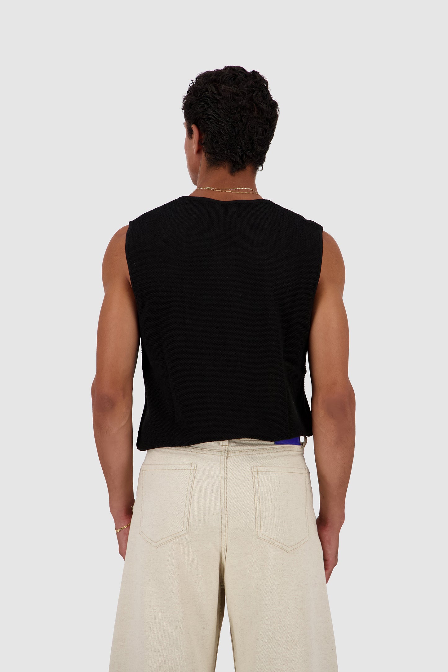 Knit Tank -Black