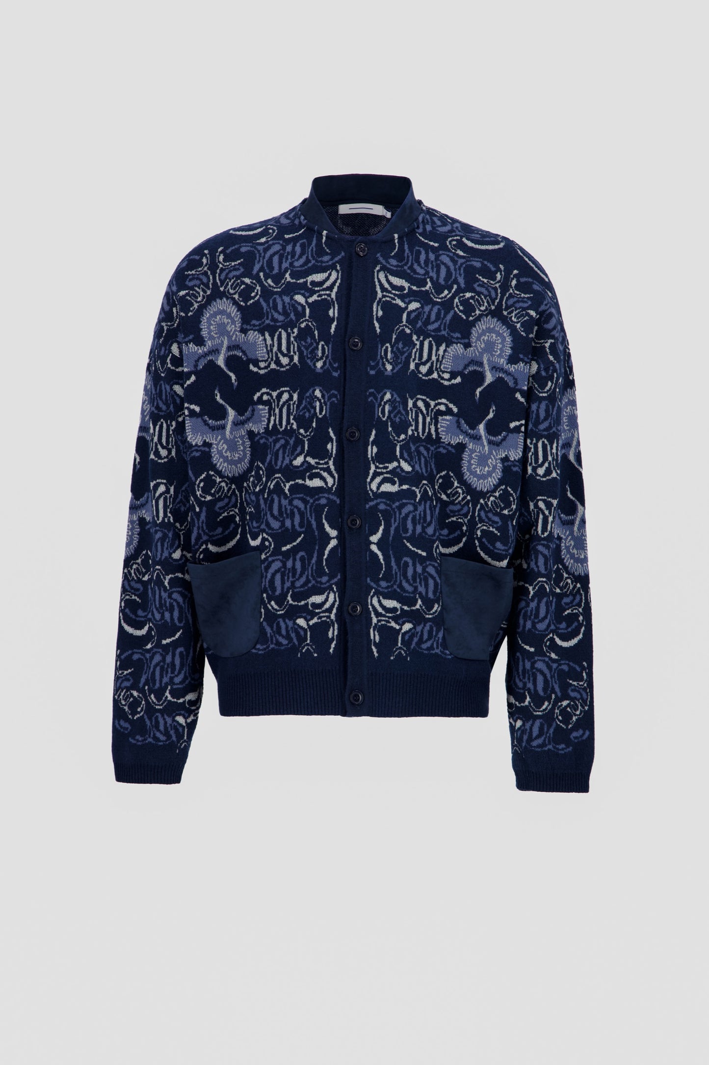 Oma Jacquard Cardigan-Multicolor