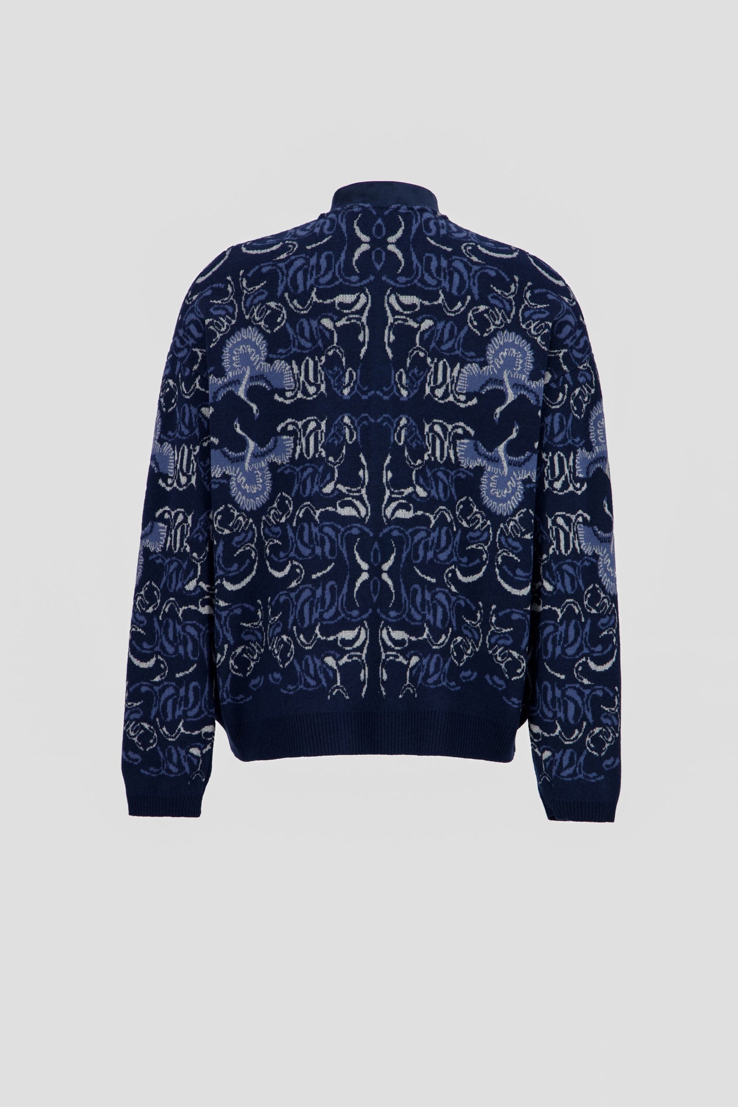 Oma Jacquard Cardigan-Multicolor