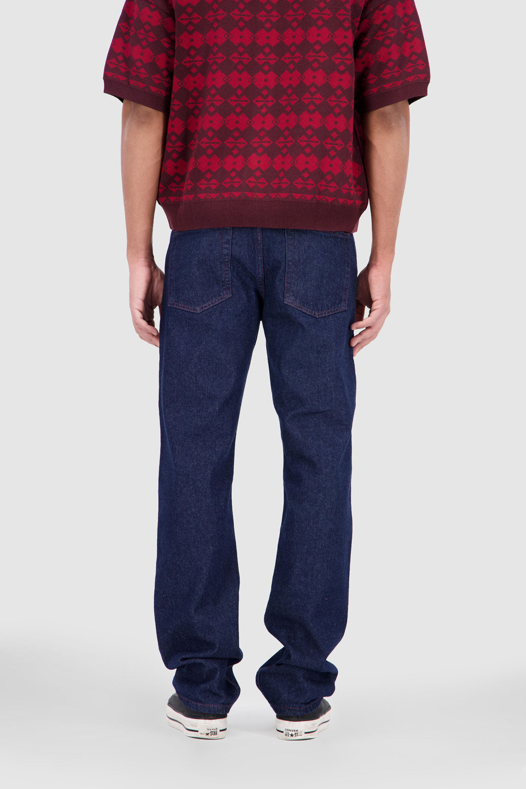 Men's Straight Leg Jeans - Midnight Wash