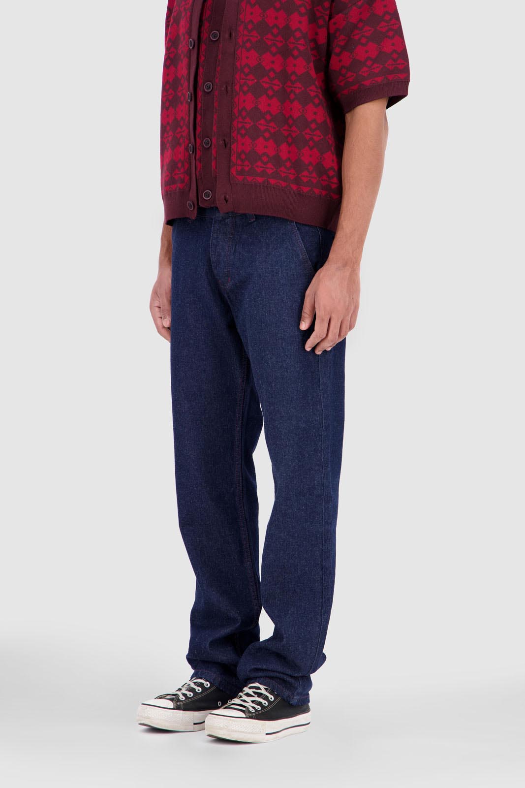 Men's Straight Leg Jeans - Midnight Wash