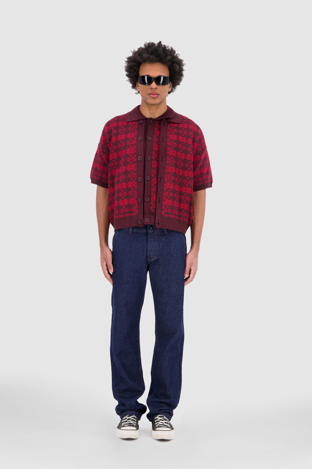Men's Straight Leg Jeans - Midnight Wash