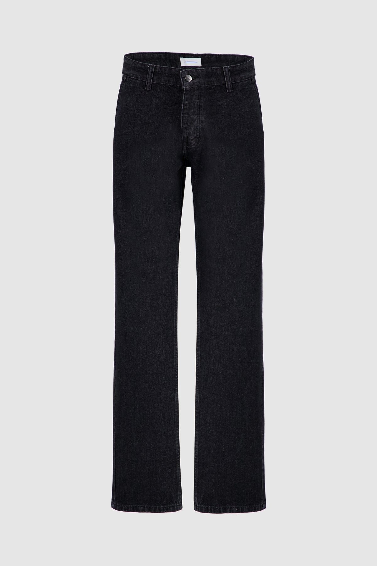 Men's Straight Leg Jeans -Black