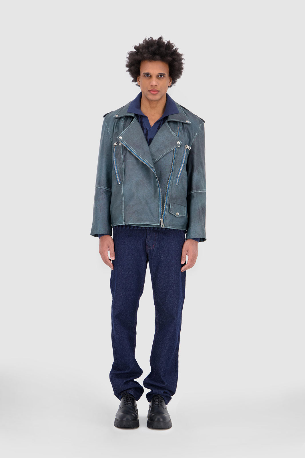 Men's Straight Leg Jeans - Midnight Wash