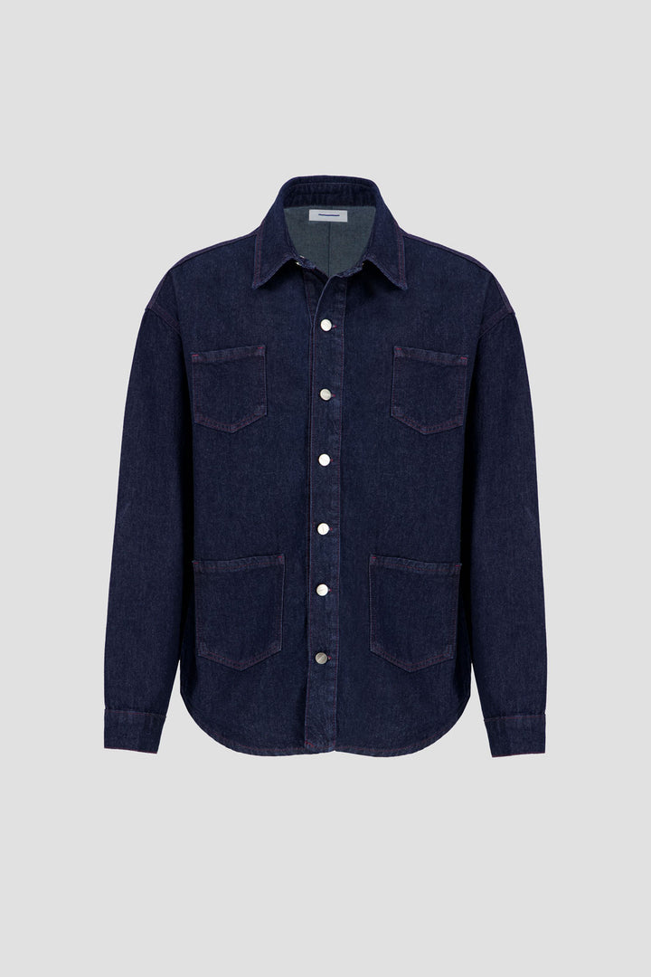 4 Pocket Shirt - Midnight Wash
