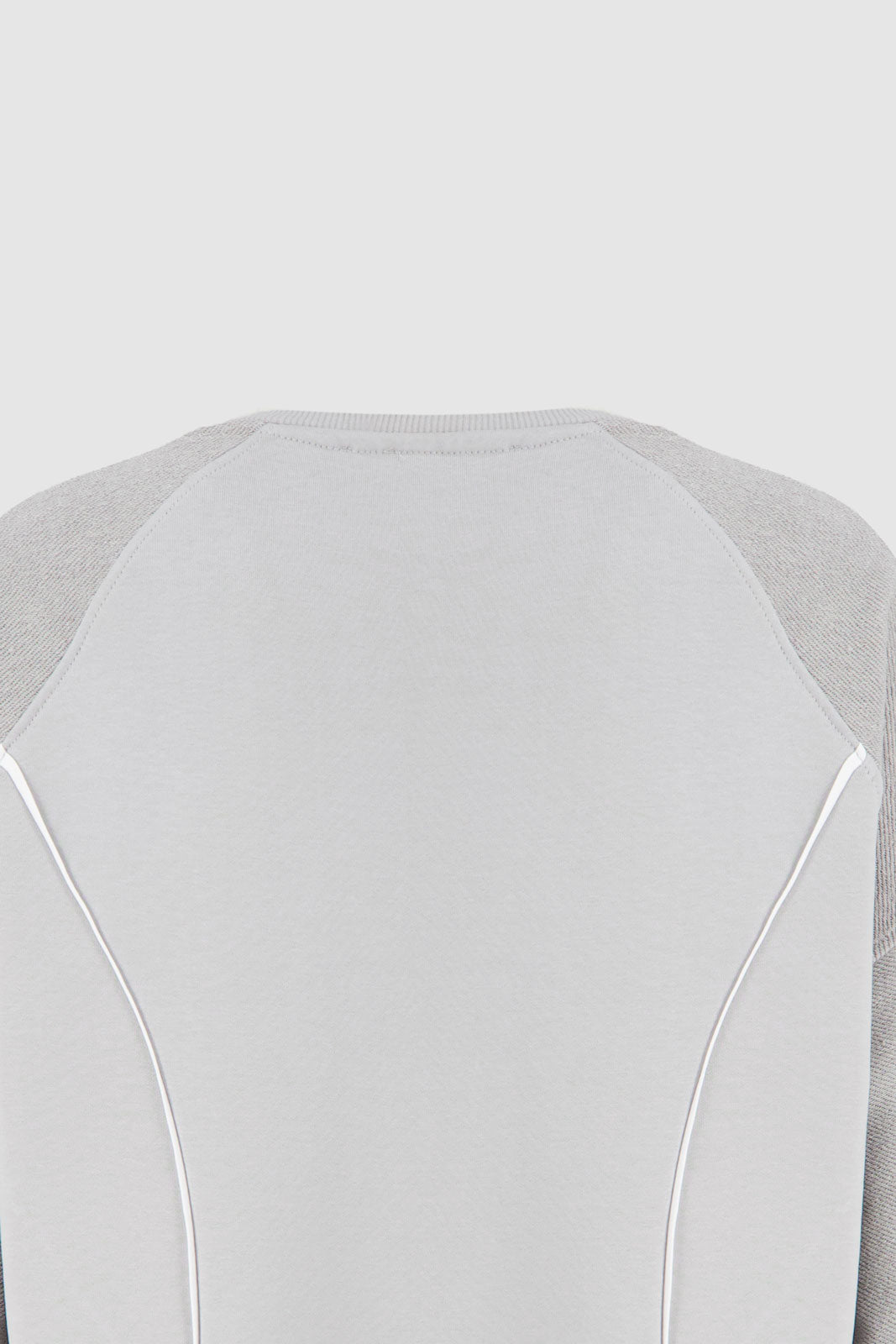 Paneled Sweatshirt - Grey