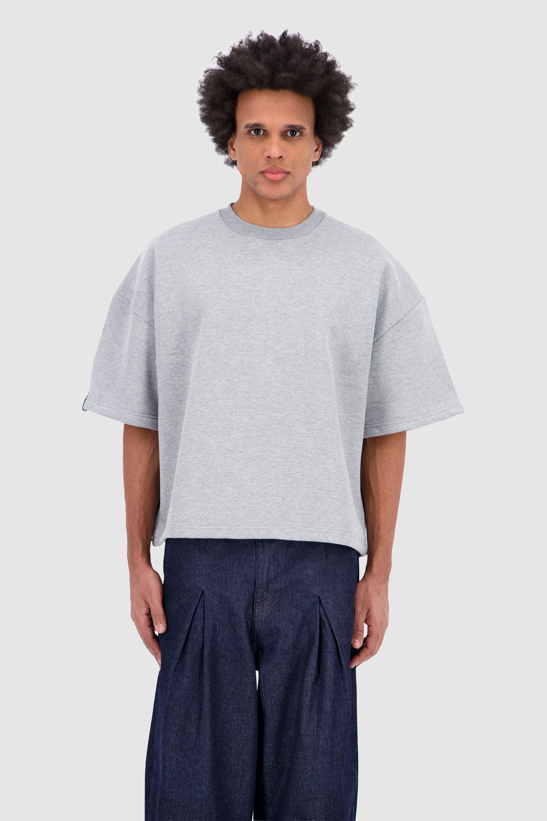 Drop Down Shoulder T-shirt Grey