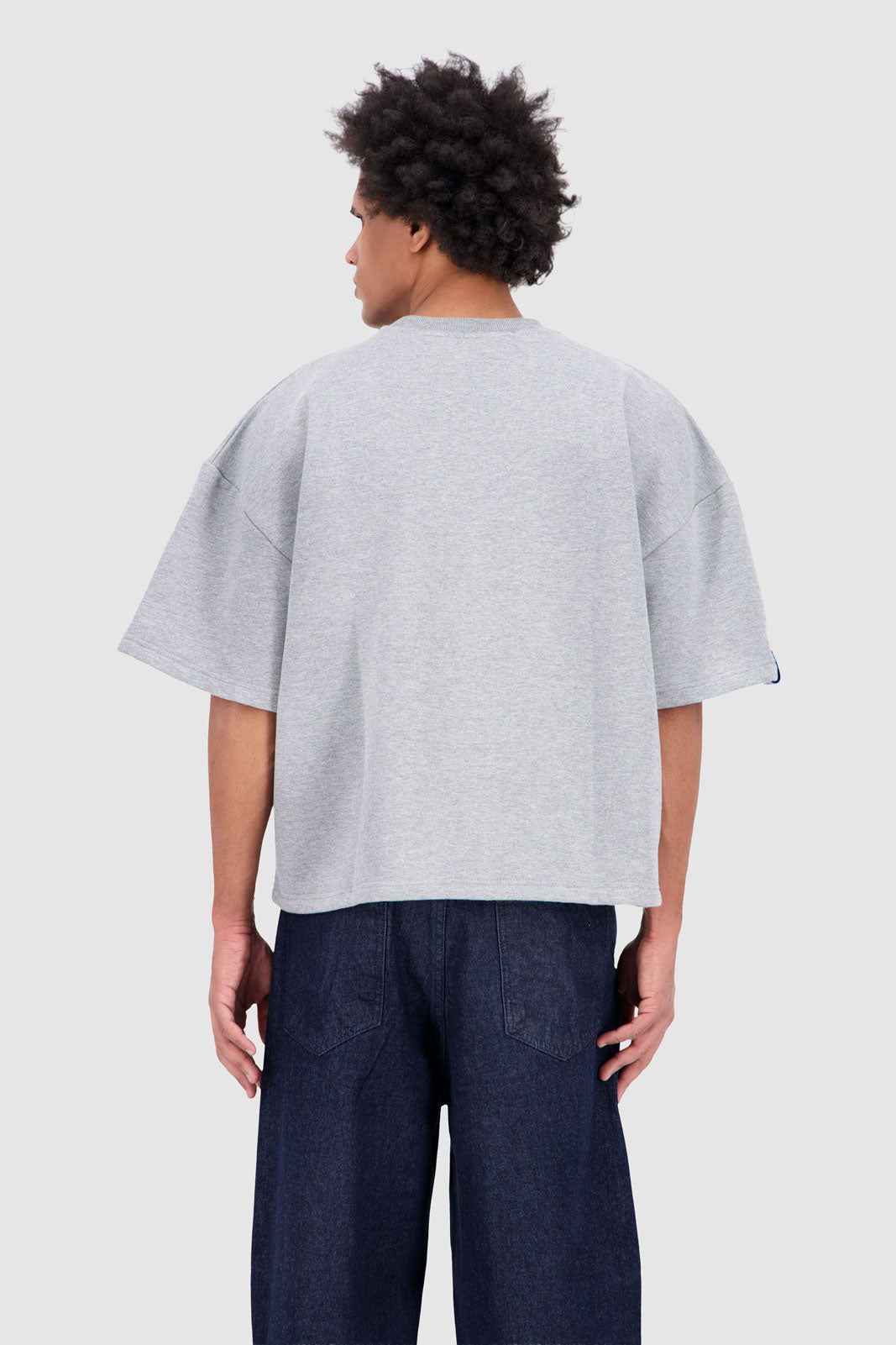 Drop Down Shoulder T-shirt Grey