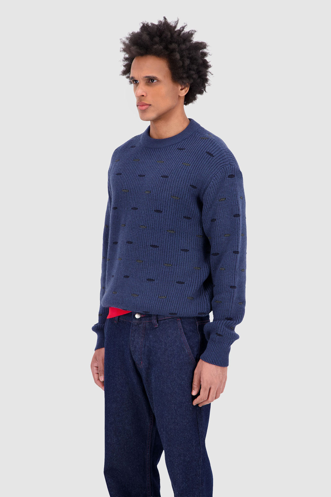 Spot On Pullover Navy