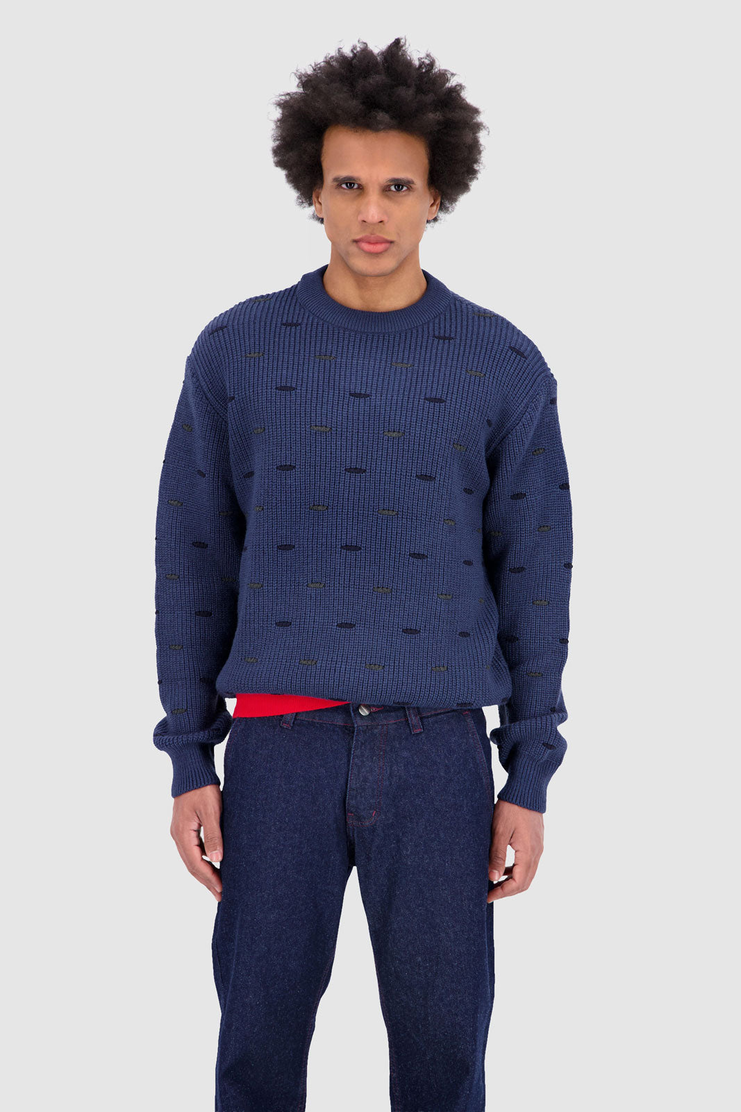 Spot On Pullover Navy