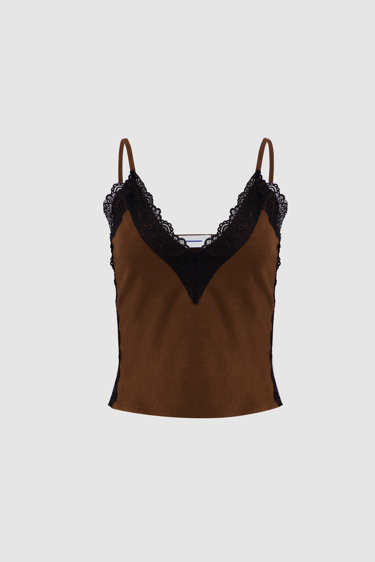 Suede Camisole -Brown
