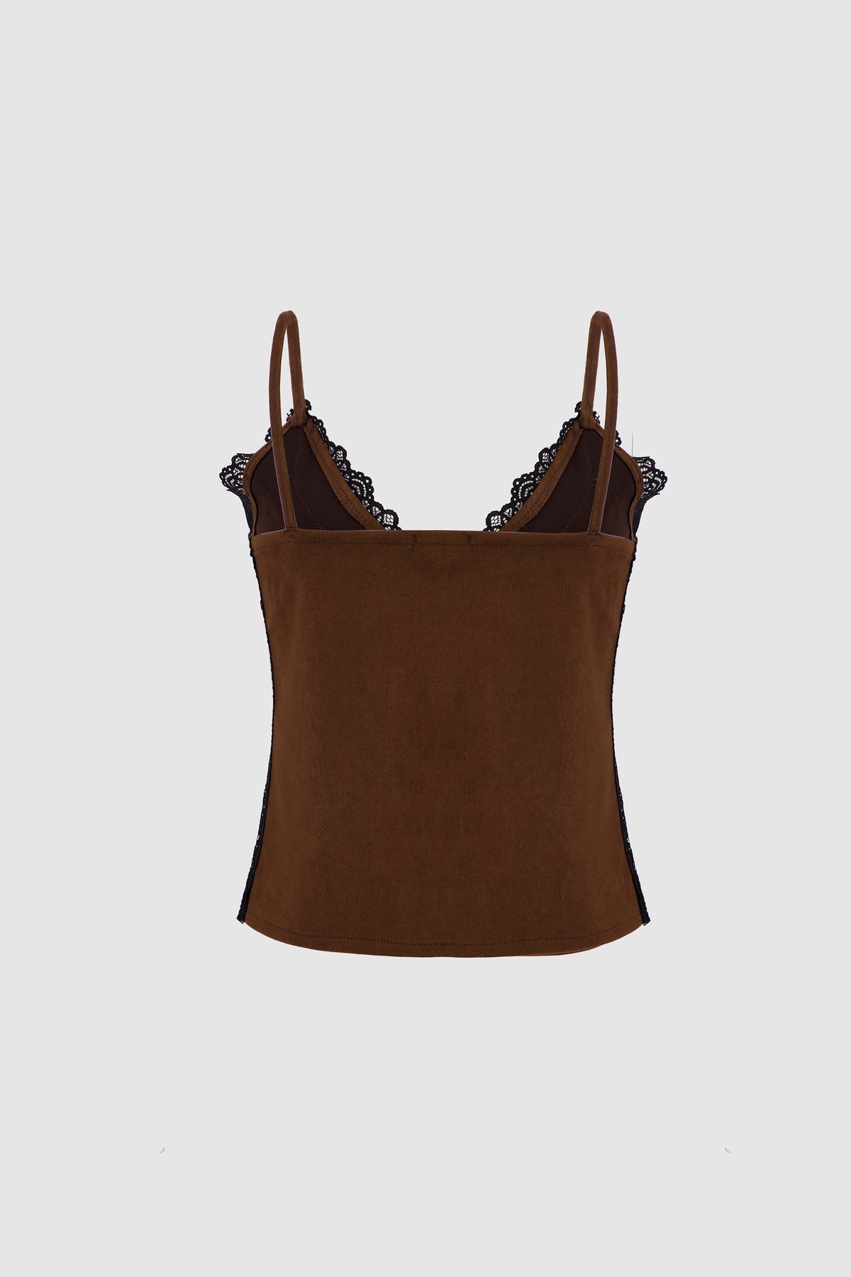 Suede Camisole -Brown