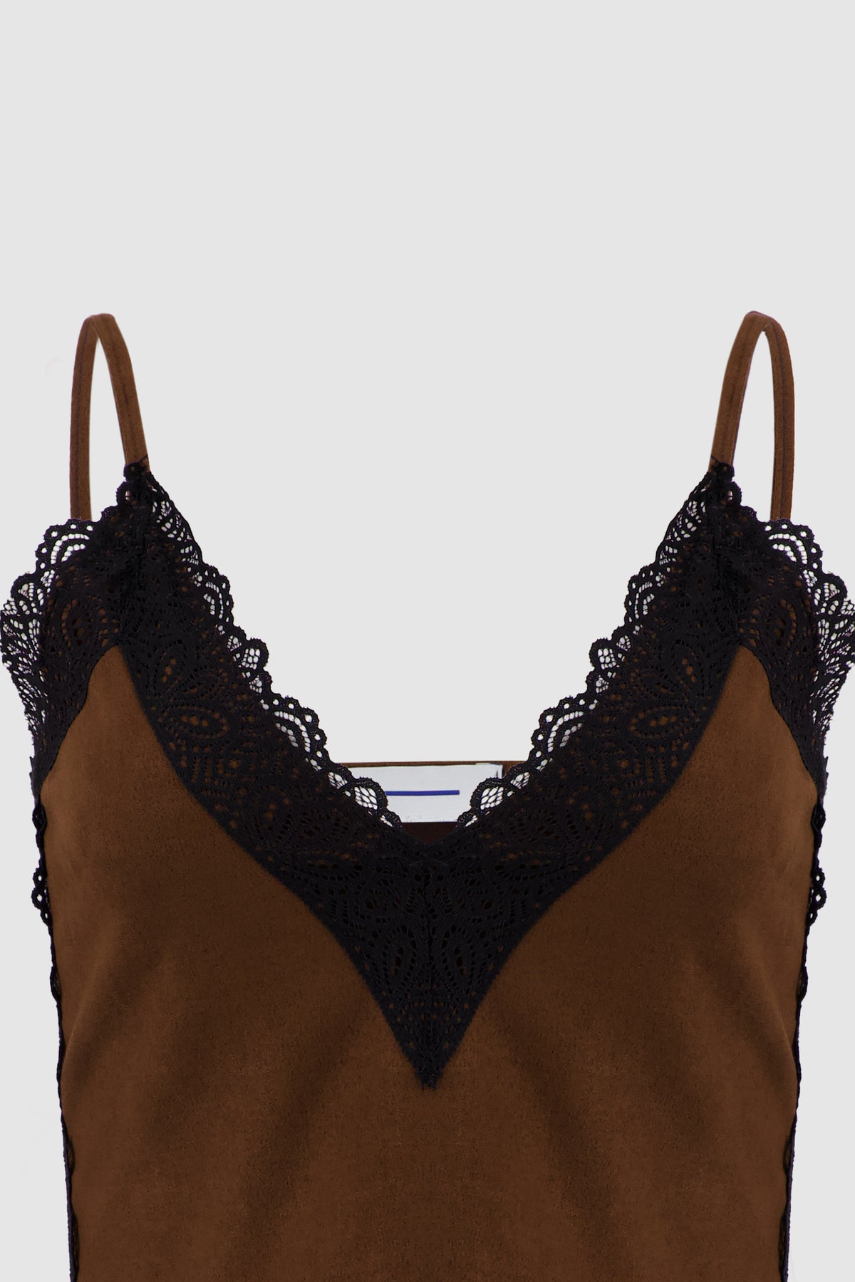 Suede Camisole -Brown