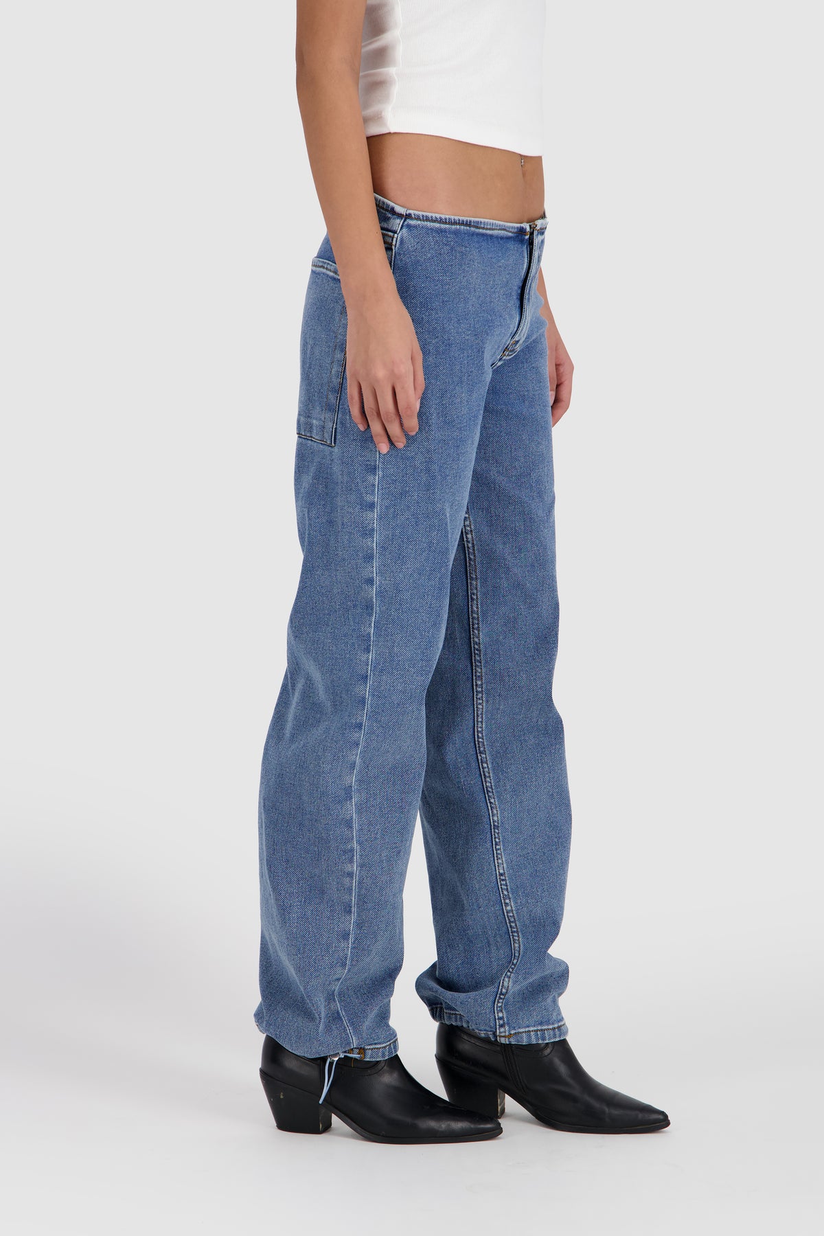 Square Pocket Jeans -LA Blue