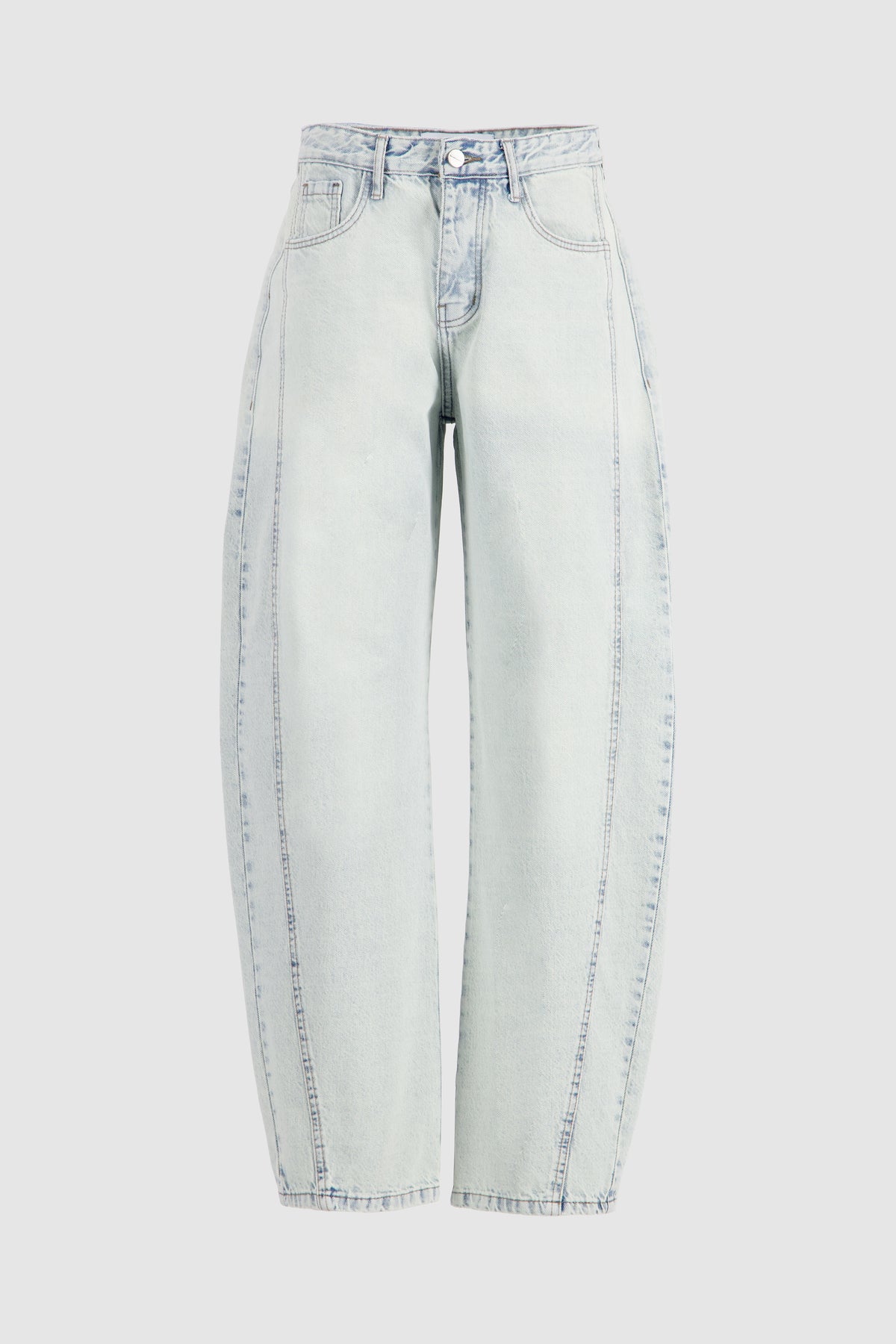 Barrel Jeans -Stone Ice Blue