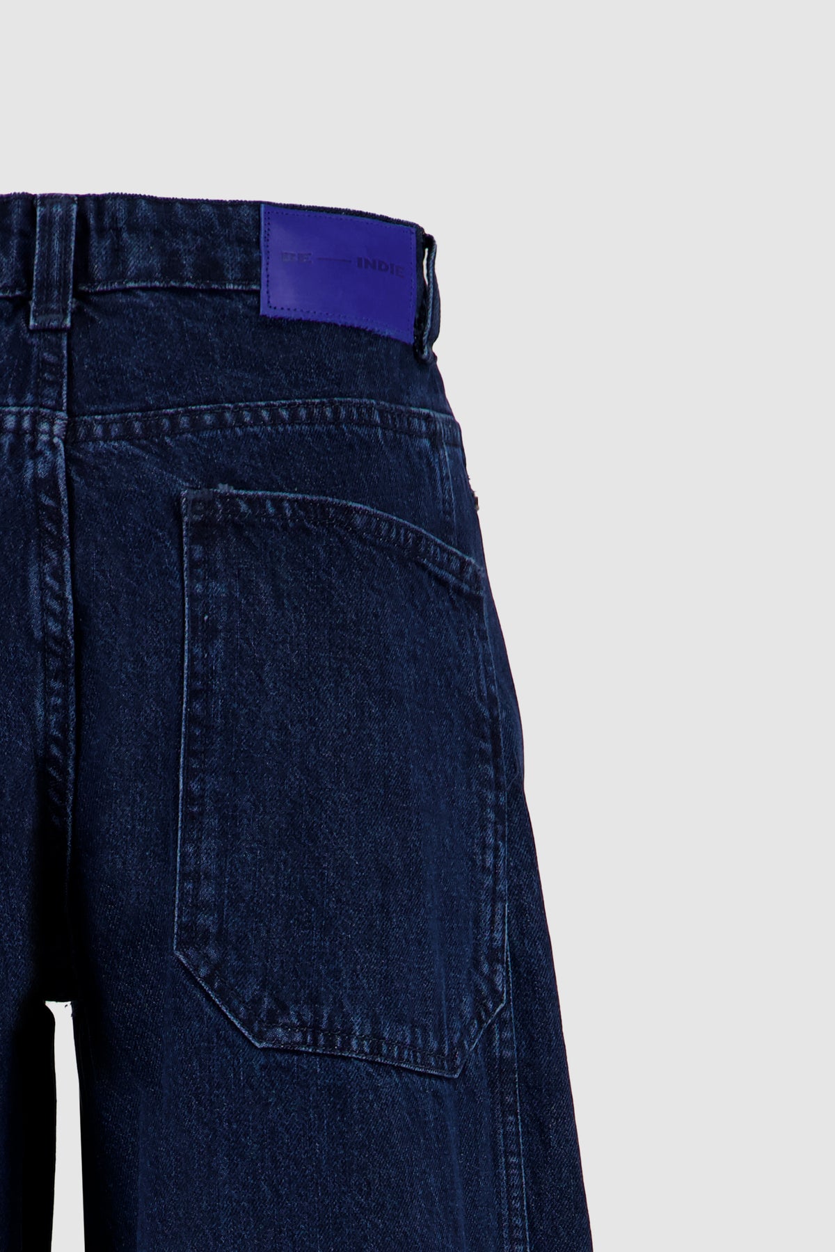 Extra Wide Leg Jeans -Midnight Blue