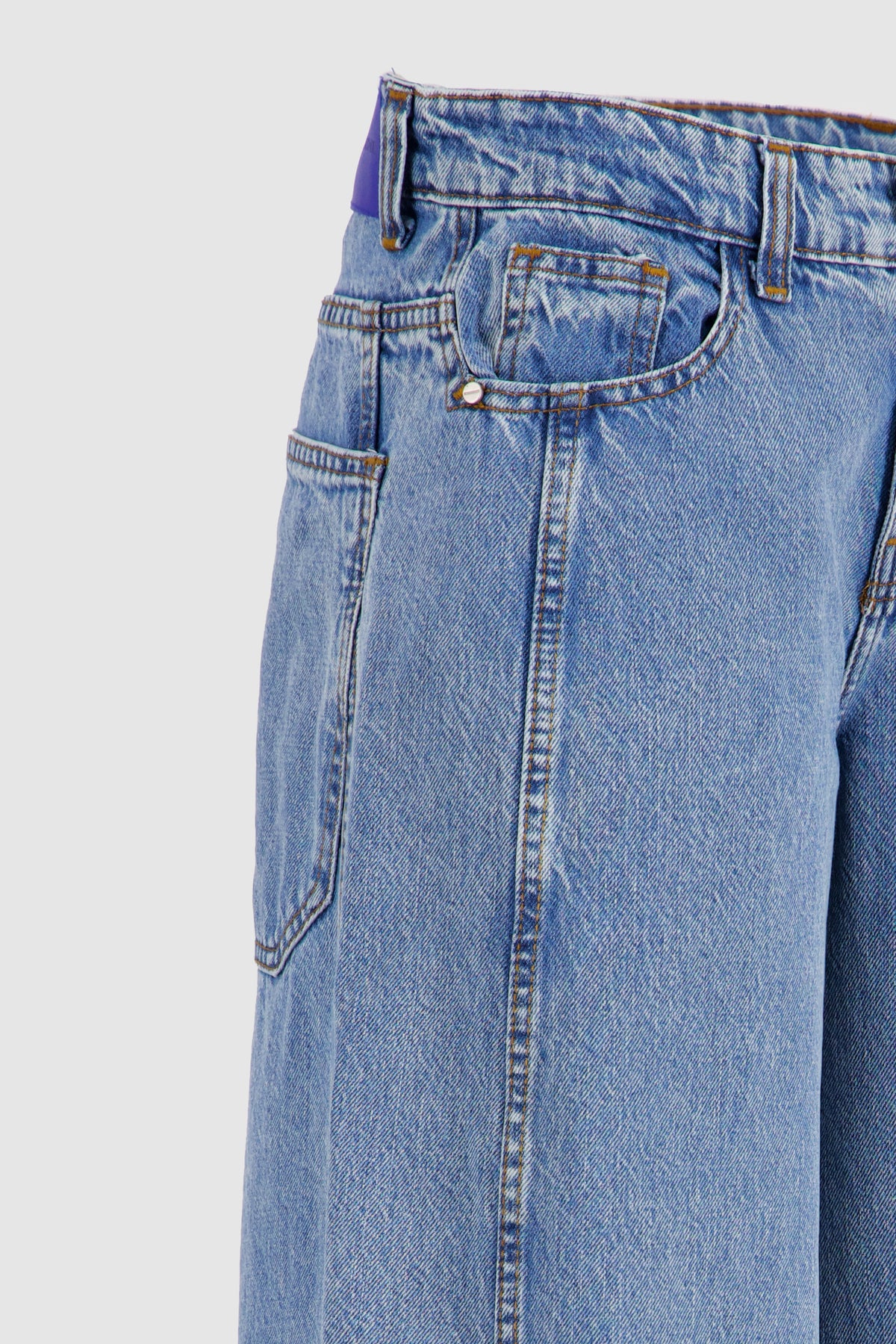 Extra Wide Leg Jeans -LA Blue